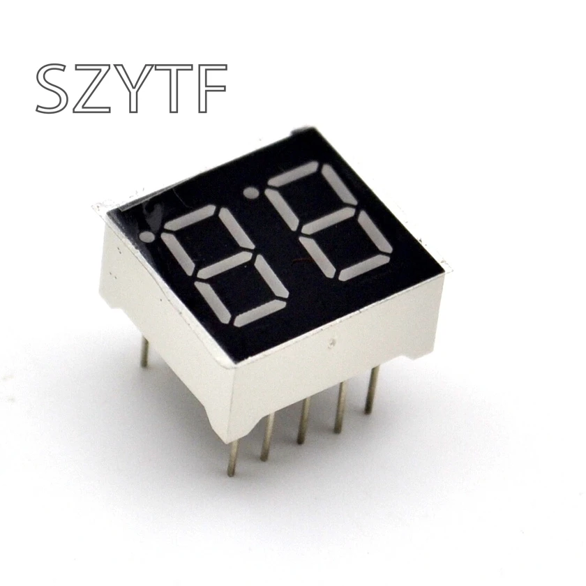 2bit общий катод цифровая трубка 0 56 &quot0.56in. Красный светодиодный значный 7