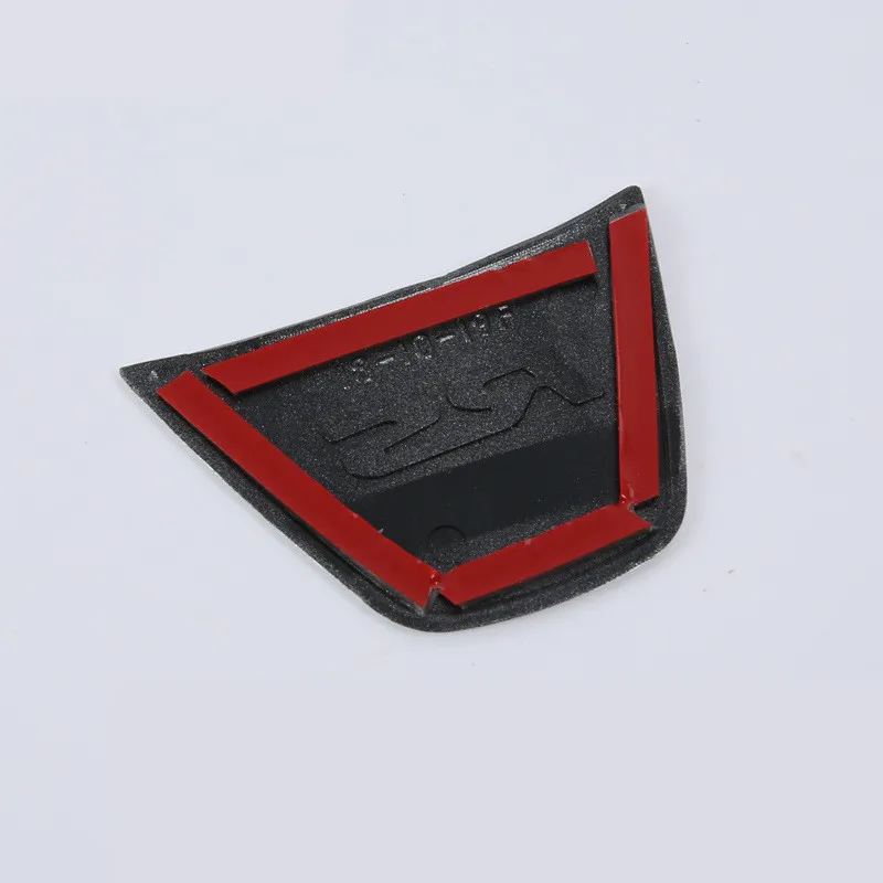 1 шт. автомобильный высококачественный ABS чехол для украшения рулевого колеса