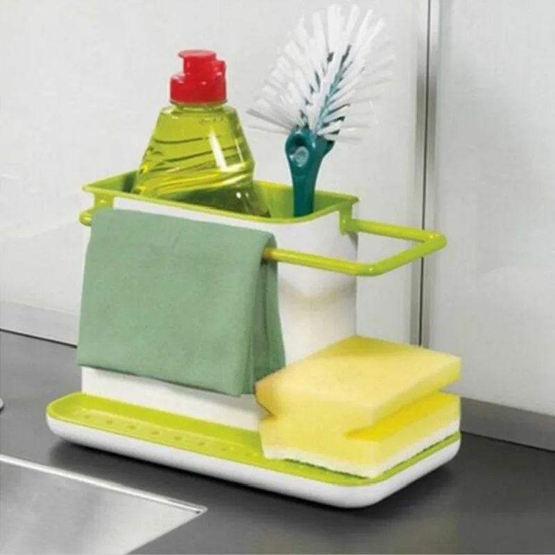 Kitchen Storage Rack Box Draining Dish Self Sink Organizer Stands Utensils Towel | Дом и сад