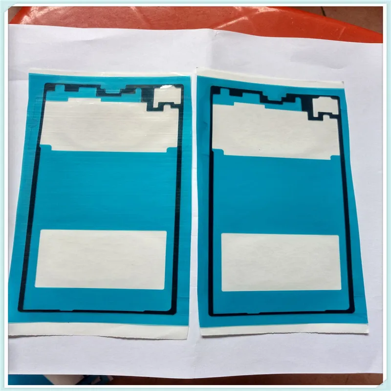 С кодом отслеживания 5 шт./лот Задняя крышка батареи клейкая лента наклейка для Sony