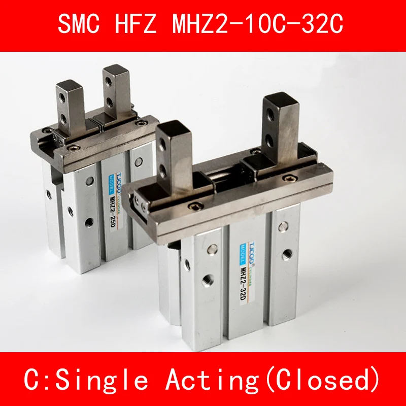 HFZ MHZ2 10C 16C 20C 25C 32C односторонние нормально закрытые мини-Захваты пневматический