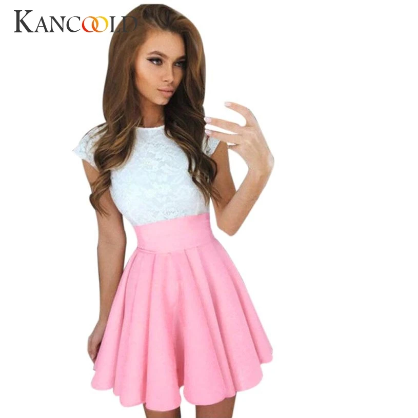 2017 модные женские кружевные вечерние коктейльные мини-платья летние платья с