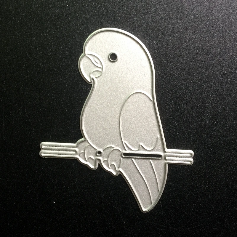 

SCD637 Parrot Metal Cutting Dies For Scrapbooking Stencils DIY Album Cards Decoration Embossing Folder Craft Die Cuts Tools New