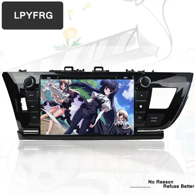 Android 10 0 8 ядерный автомобильный Радио GPS dvd плеер для Toyota corolla RAV4 2013 2014 2015 2016 с Gps