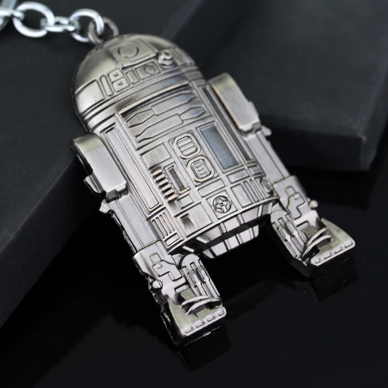 Горячие 3D Звездные войны робот BB8 R2D2 C-3PO Модель брелок Подвеска металлический брелок для мужчин и мальчиков подарок Звездные войны персонаж автомобиля брелок Декор