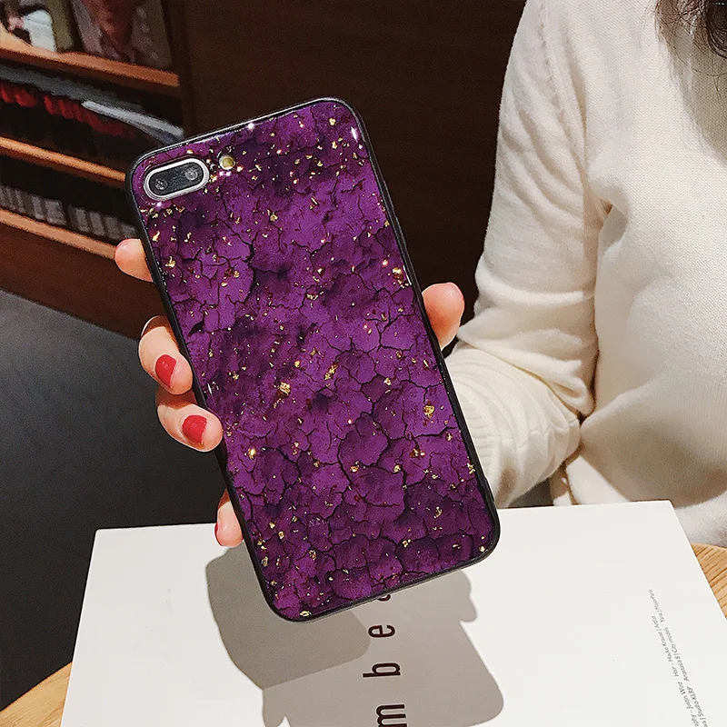 Чехол для Samsung Galaxy S8 S9 S10 Lite Plus e Note8 Note9 G973F G970F мягкий силиконовый чехол из блестящей