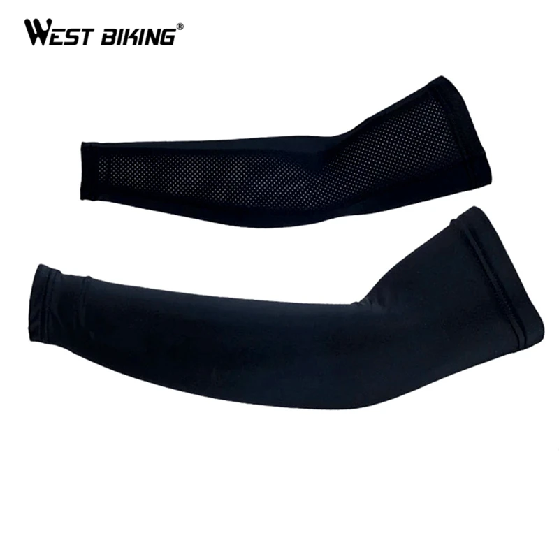 Чехол для велоспорта WEST BIKING солнцезащитный дышащий с УФ защитой|cycling arm sleeve|arm