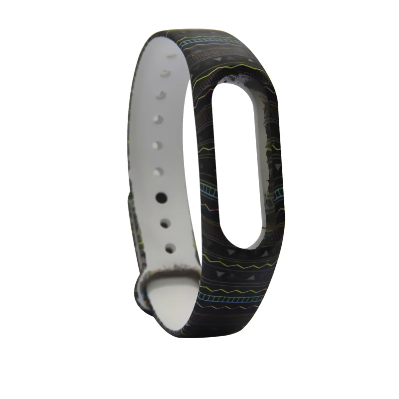 45901-234 Камуфляж для mi Band 2 3 4 ремешок сменный ремешок для Xiao mi 3 4 умный браслет силиконовый ремешок ремень для mi Band 4 3 2 браслет - Цвет: 45901-234