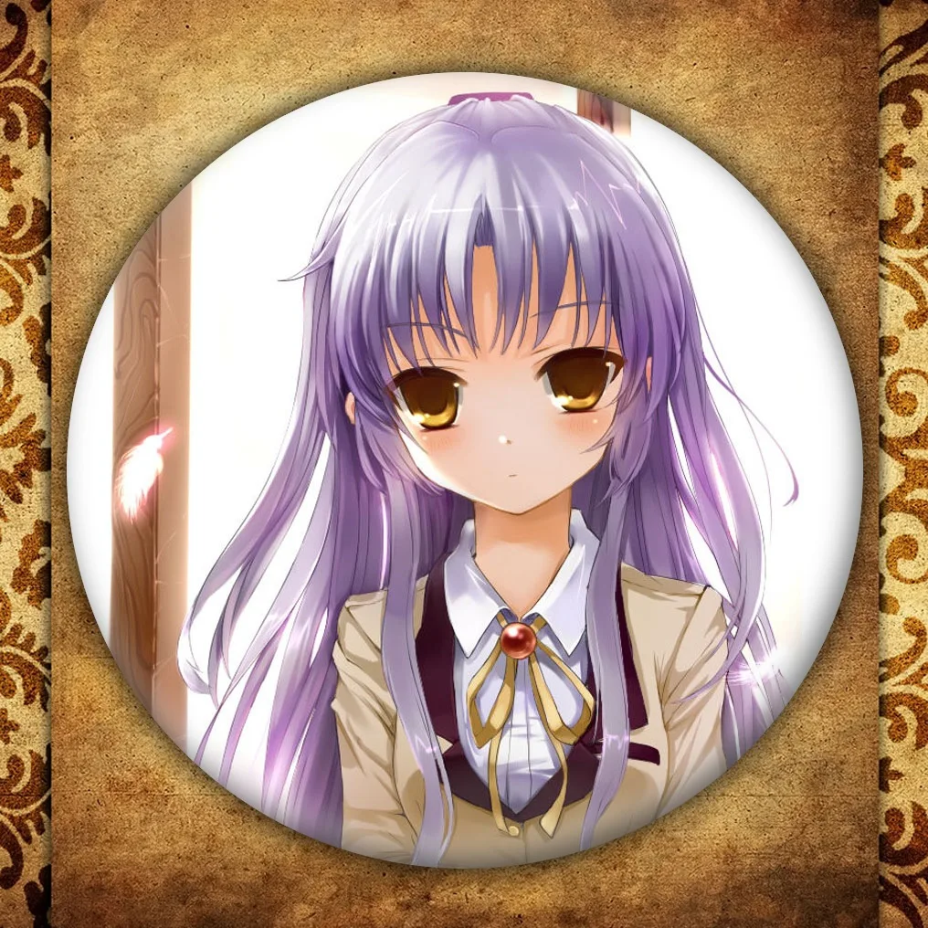 Японское аниме Angel Beats бейдж с дисплеем модная мультяшная фигурка Angelbeats Отонаси