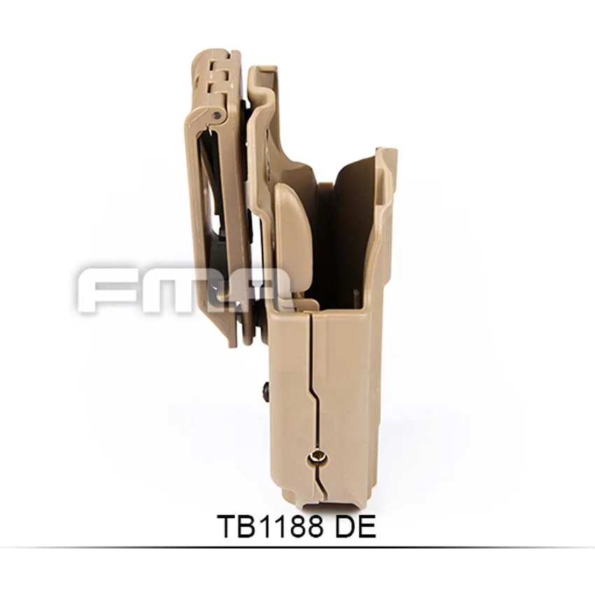 

Outdoor FMA GLS5 Glock Pistol Pouch Belt System Tactical Magazine Hunting bag Case TB1188 DE Free Shipping