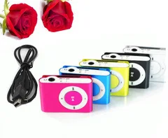 Hot Sale 8 colors MINI Clip MP3 Player sport music mp3 player With Card Slot Support 8G TF (Mini MP3+USB Cable)|player mobile|mp3 speakermp3 txt |
