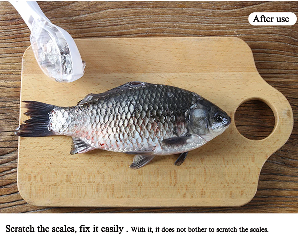 Кухонные инструменты для морепродуктов кисть рыбной кожи пластиковый