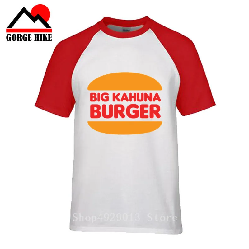 Футболка большого размера Kahuna Burger гавайская доска для серфинга черная футболка с
