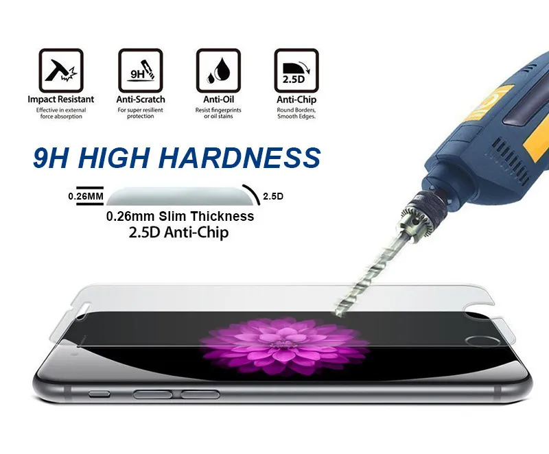 Для Nokia Lumia 920 Закаленное Стекло Анти Shatter Жесткий Передняя Телефон Защитное