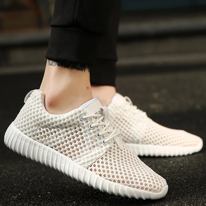 Weweya New Trend Sneakers Men Slip On Vulcanize Shoes Low Top Flat Shoes Breathable Mesh Socks Flats Unisex Shoes Sock Footwear