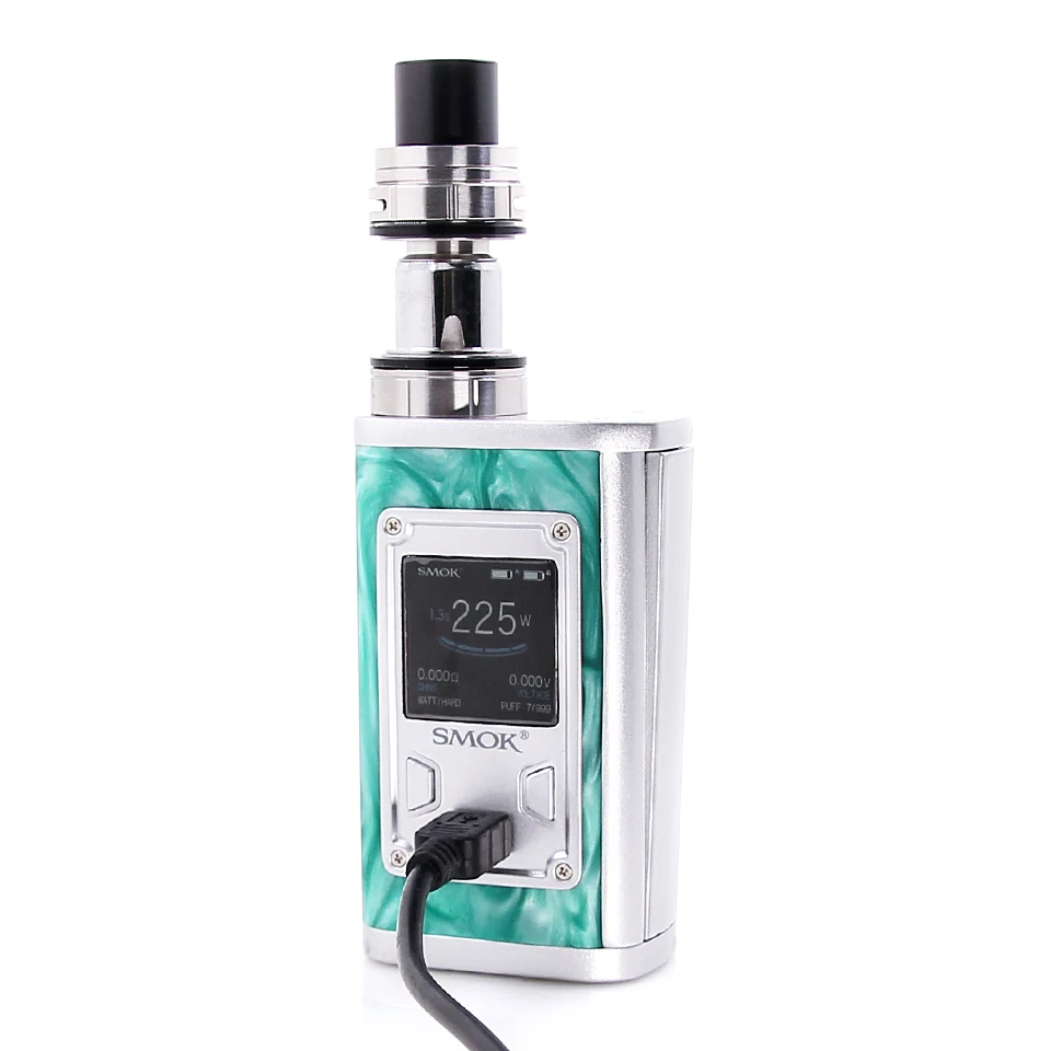 Оригинал smok величество Смола издание 225 Вт 4 мл TFV8 X-ребенок бак х Детские Q2 T6