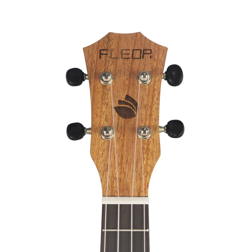 FLEOR Гавайские гитары сопрано из красного дерева Ukelele Уке 21 дюймов 15 ладов 4 струны гитары ra инструмент для начинающих