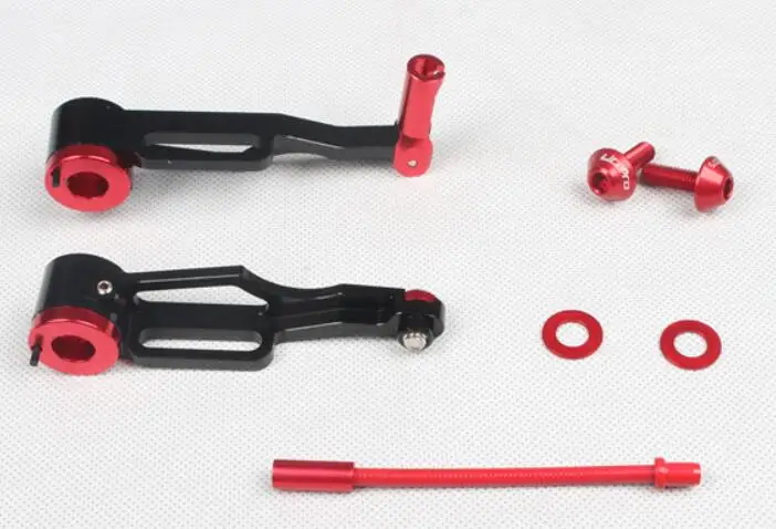 Black Высокое качество DIY складной тормозной суппорт для велосипеда тормоз CNC ультра легкий алюминиевый сплав короткие ноги V тормоз 85 г/красный/серебристый/черный Can Choo - Цвет: Black