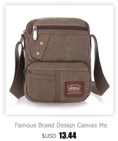 hot Quality Multifunction Men Canvas Bag Casual Travel Bolsa Masculina Crossbody bag men Shoulder Bag Men Messenger Bags
