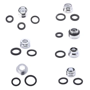 1 шт., адаптер с внешней резьбой и прокладка