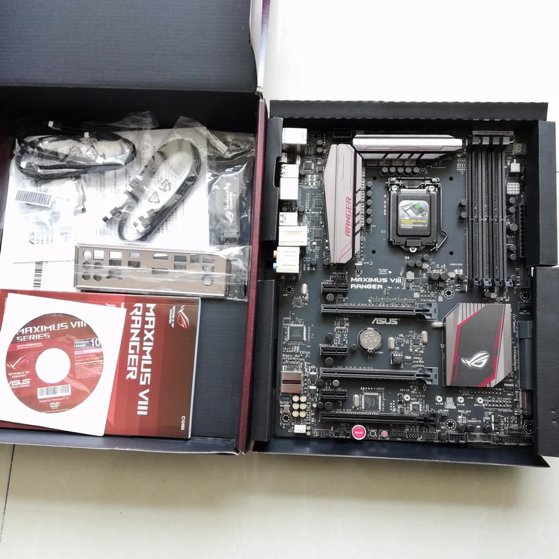 Материнская плата MAXIMUS viii ranger M8R для настольных ПК Z170 LGA1151 DDR4 64G atxматеринская б/у 95%