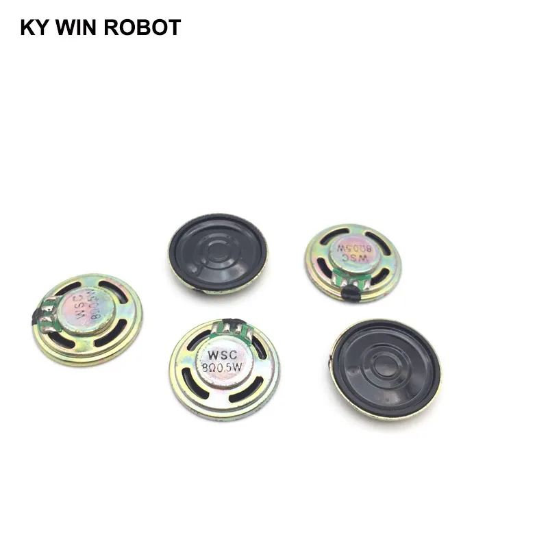 5 шт./лот новая ультратонкая колонка 8 Ом 0 Вт 8R диаметр 26 мм 2 6 см толщина 4
