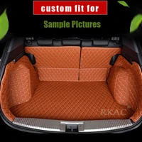car boot trunk mat cargo liner auto accessories for land rover discovery 3 4 5 sport range rover sport evoque freelander 2