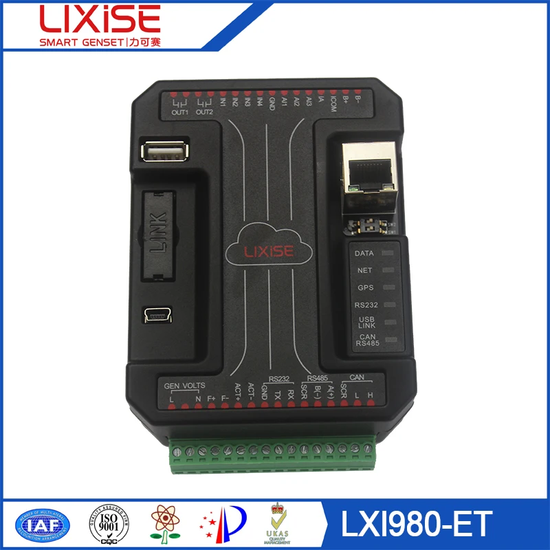 LXI980 ET генератор Lixise rs485 rs232 gsm gprs модем|modem rs232|modem gsmmodem |