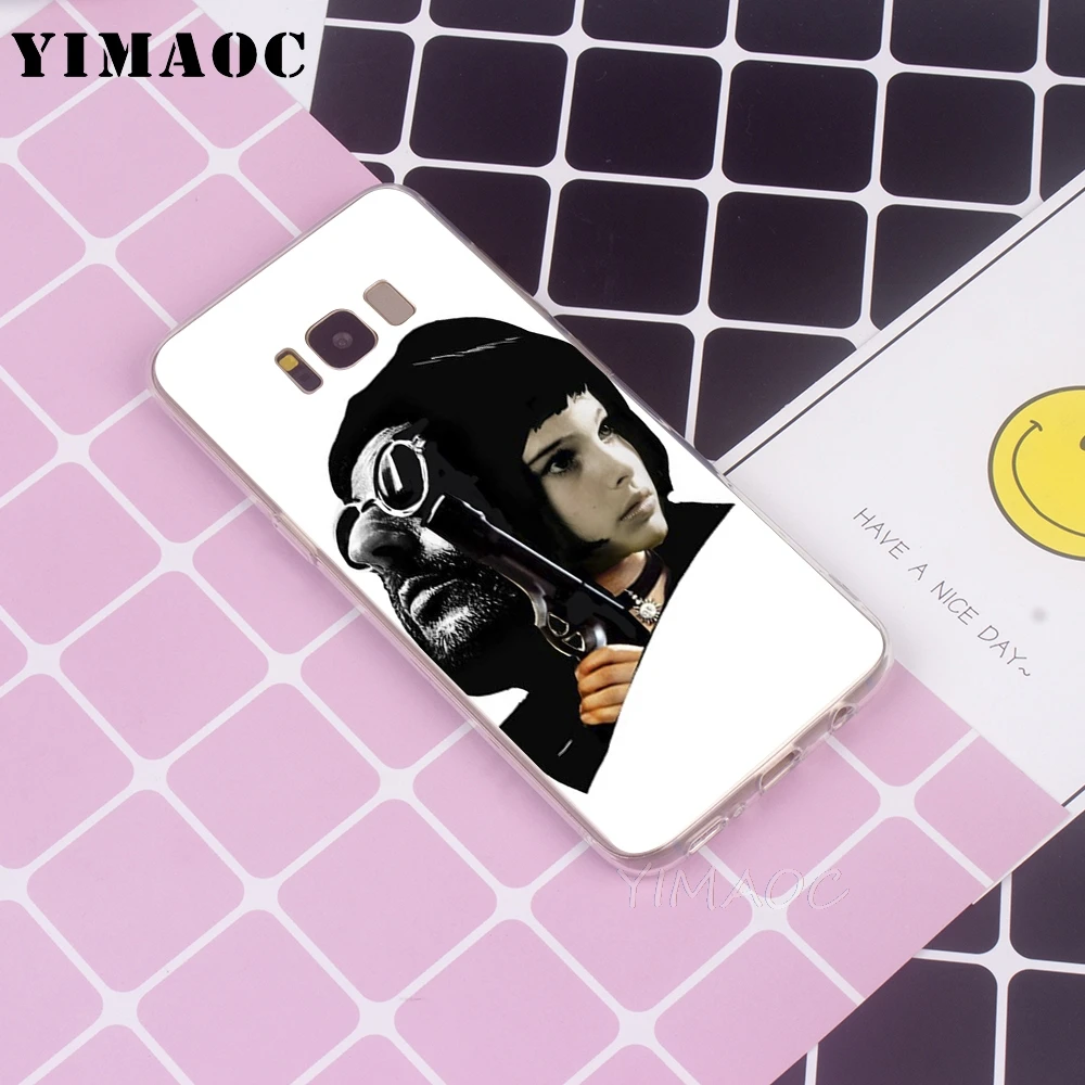 Профессиональный Мягкий чехол YIMAOC Leon для Galaxy j3 j5 j6 j7 A5 2017 A6 A9 2018 Note 8 9 S7 edge S8 S9 S10 Plus