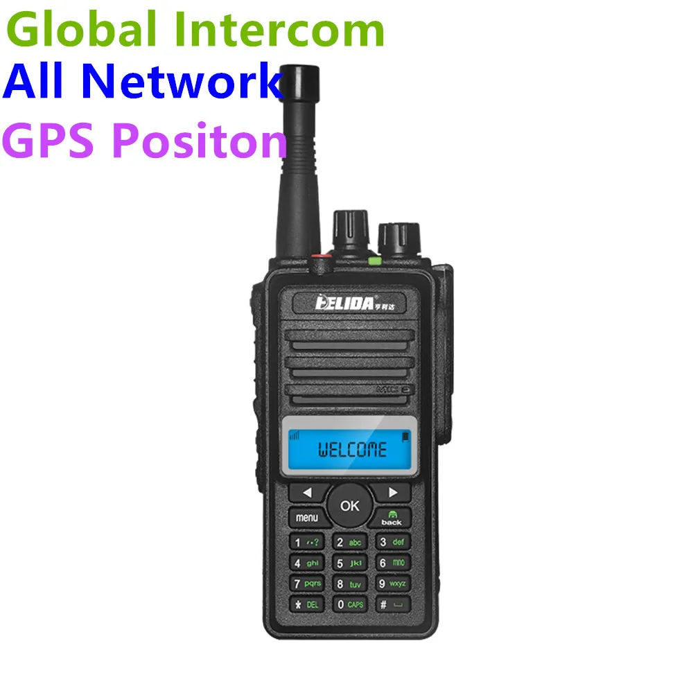 Новое поступление WCDMA CD880 4G/3g сеть wifi рация GSM 50 км sim-карта gps позиционирование глобальная двухсторонняя радиоприемопередатчик - Цвет: Global walkie talkie
