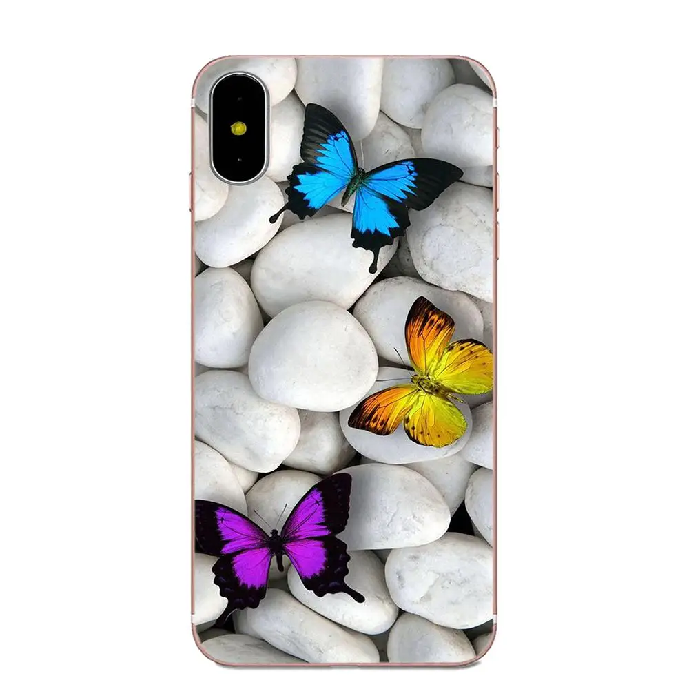 Красочные красивые цветы бабочки Diy рисунок ТПУ для Galaxy J1 J2 J3 J330 J4 J5 J6 J7 J730 J8 2015 2016