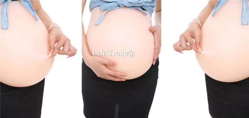 Новый стиль бесшовный индивидуальный искусственный животик для малышей 5-6