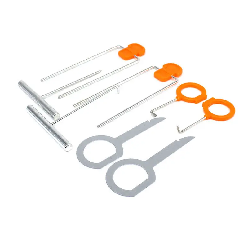 12 шт. пластиковая Автомобильная панель удаляет наборы Авто Радио Дверь Клип