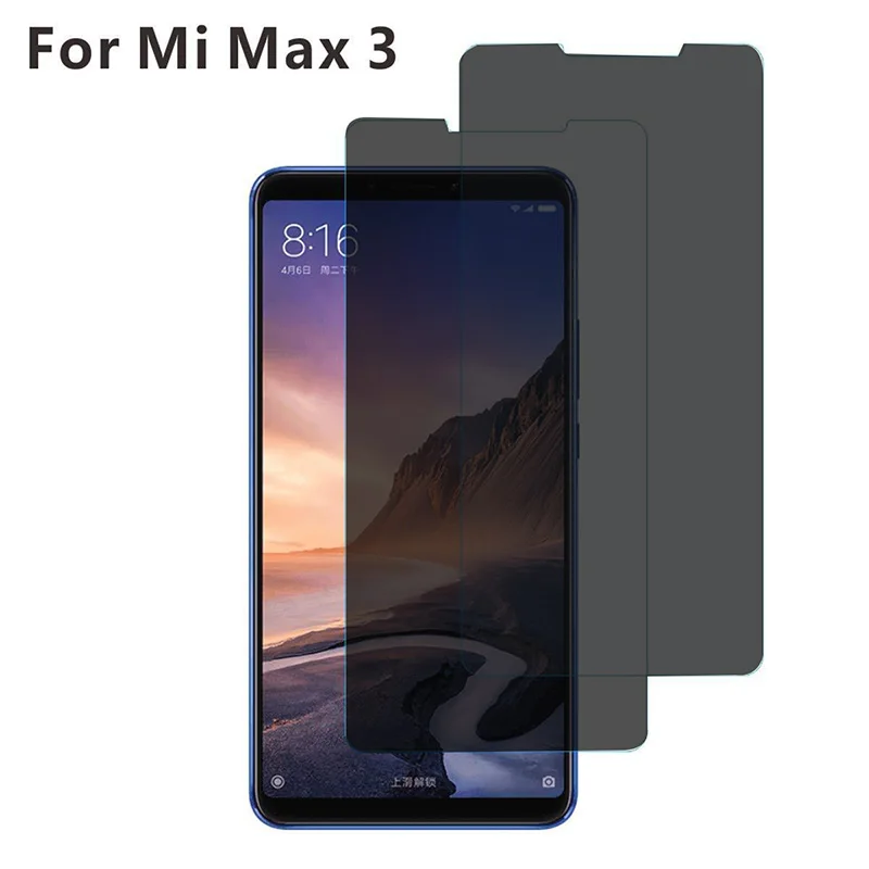 EXUNTON для Xiaomi Mi Max 3 2.5D защита экрана из закаленного стекла Max3 Черная защитная