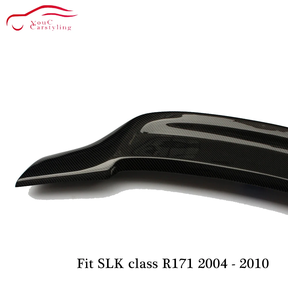 R171 спойлер из углеродного волокна задний багажник загрузки для Mercedes SLK class 2004-2010