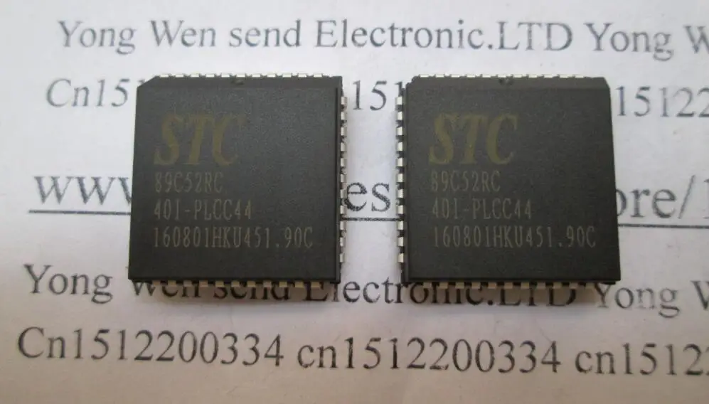 ГОРЯЧИЙ НОВЫЙ IC STC89C52RC-40I-PLCC44 STC89C52RC-40Я STC89C52RC 89C52 89C52RC-40I-PLCC44 STC89C52 89C52RC PLCC44 бесплатная