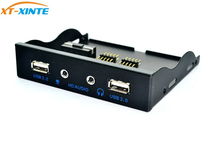Высококачественная передняя панель с 9 контактами на 2 USB 0 3 5 дюйма HD аудио