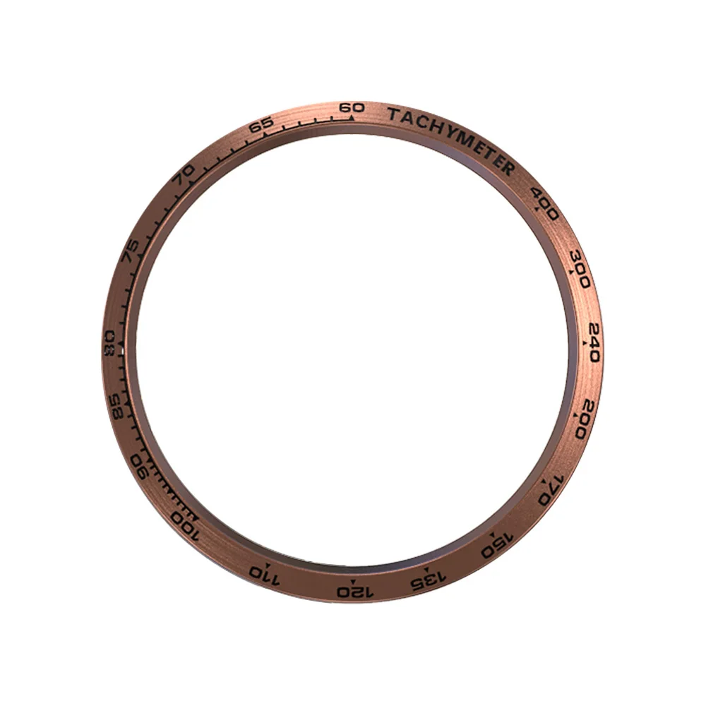 Rose gold Style 2 Для samsung gear S3 ободок клейкая крышка стальное кольцо для samsung Galaxy Watch 46/42 мм против царапин аксессуары - Цвет ремешка: Rose gold Style 2