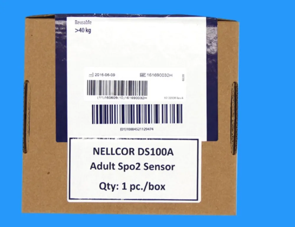 Новый Nellcor DS-100A SpO2 сенсор для взрослых зажим пальцев DB9pin Nelllcor зонд OXITECH Oximax