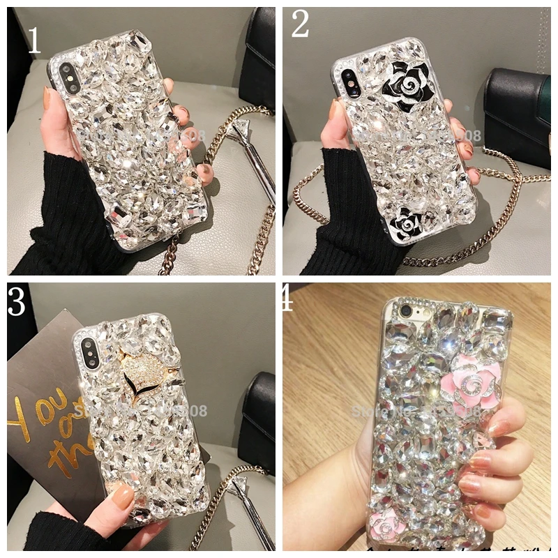 Для Xiaomi mi Max x 2 3 2s A1 5X 6X A2 Lite Red 3s 3X Pro роскошные большие стразы чехол Алмазная крышка