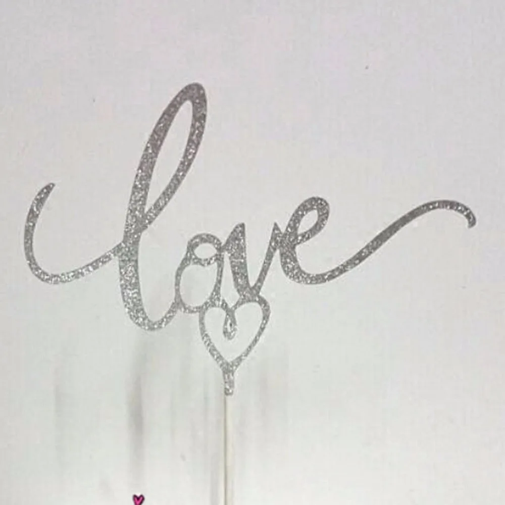 1 шт. модная оболочка для торта в виде сердца|cake topper|cupcake wrapperparty decoration gold |