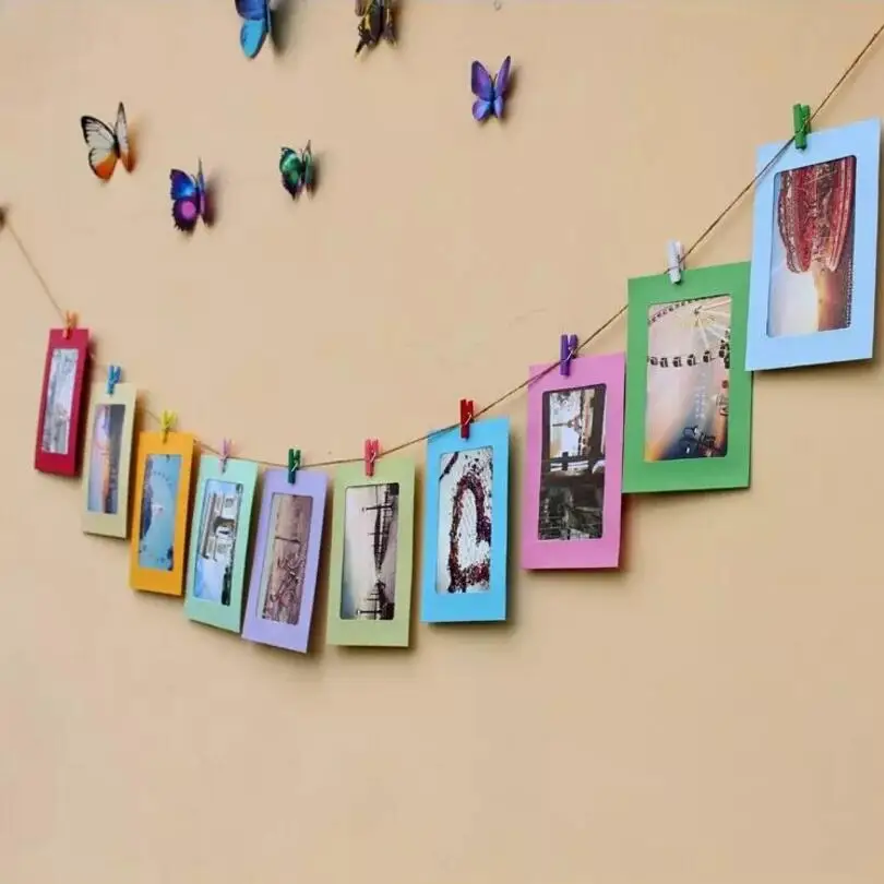 Креативный DIY фотообои комбинированная бумага фоторамка 3 дюймов 5 дюймов 6 дюймов 7 дюймов подвесной фотоальбом для детей и взрослых