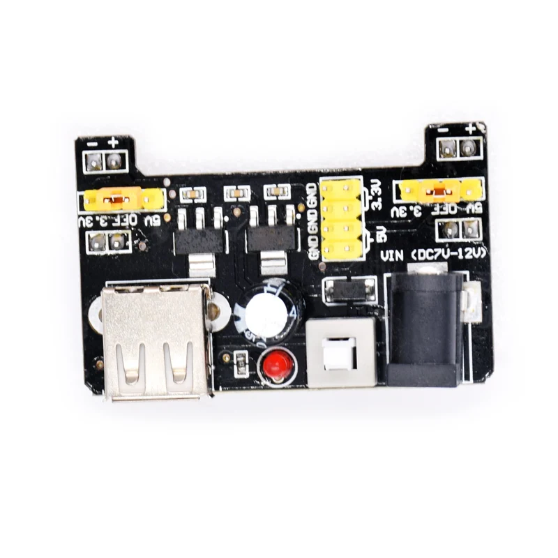 Макетная плата MB102 для хлеба 1 шт. модуль питания 3 В/5 В безsolderless хлеба|module power|module