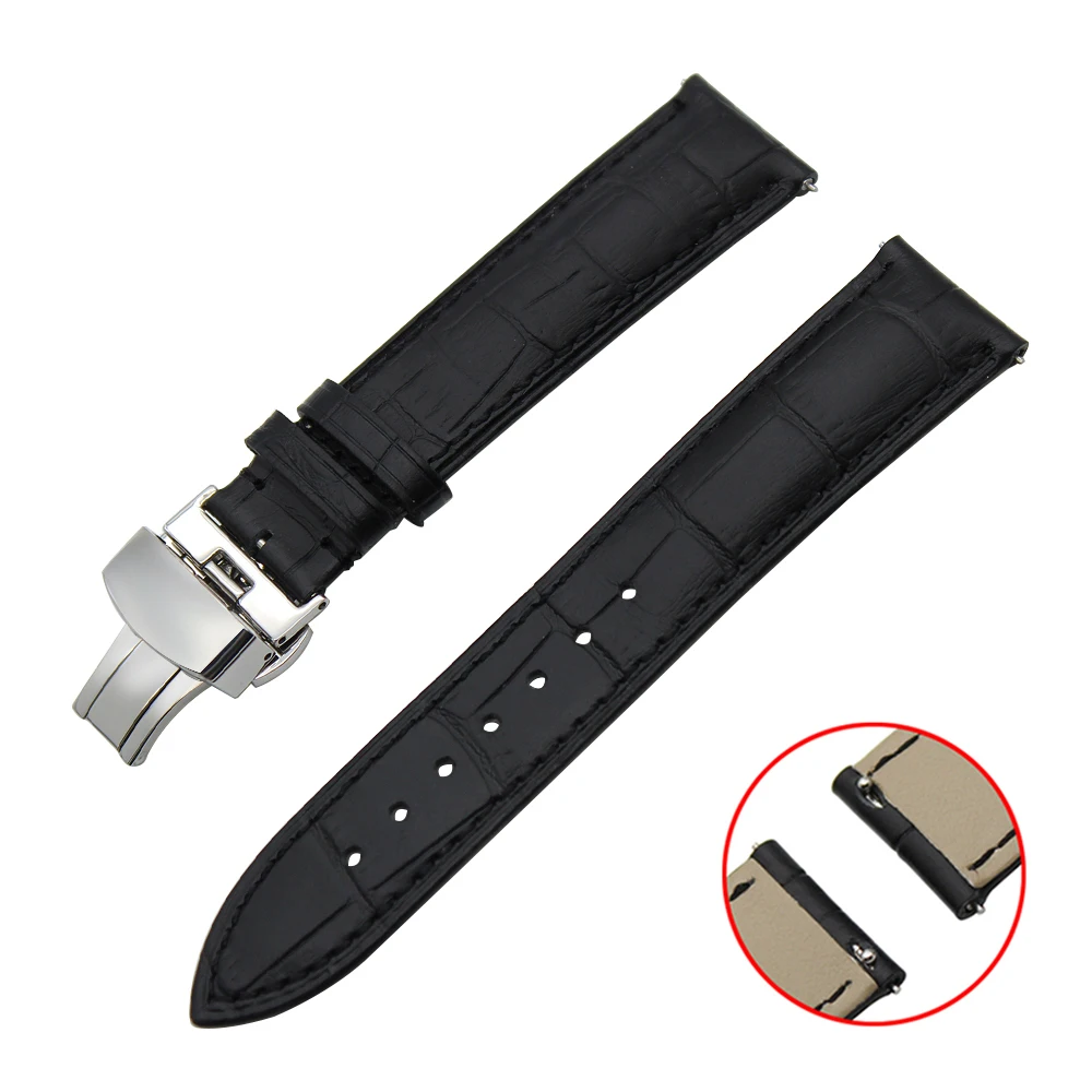 Ремешок из натуральной кожи для Samsung Gear 2 быстросъемный браслет с