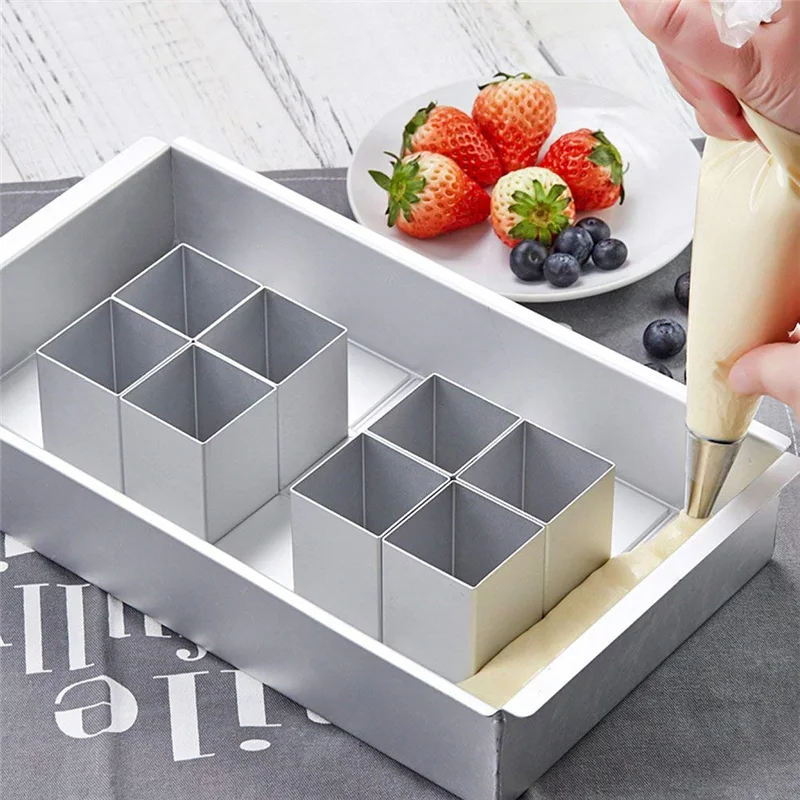 High Quality Alphabet Letters Number aluminium alloy Baking Cake Pan Mold Modular Adjustable Shape Bread Dish |