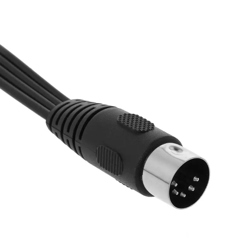 Штекер Din 30 см 5 штырьков 4 RCA Phono Female аудиокабель соединительный провод |