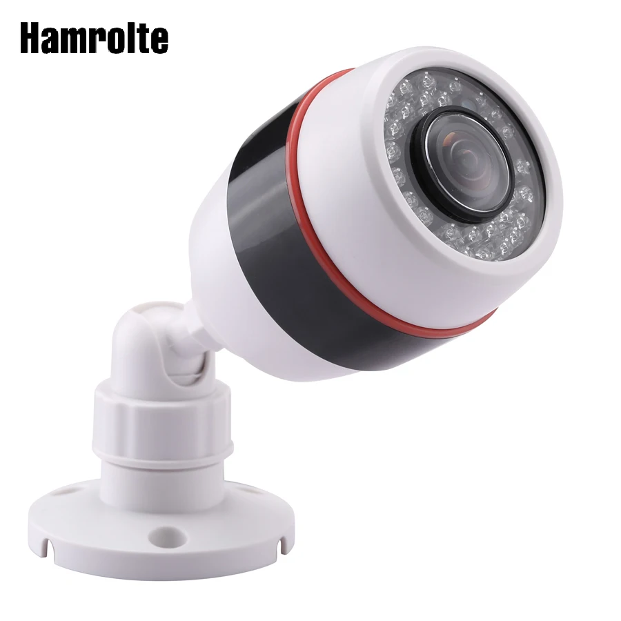 Панорамная IP камера Hamrolte 1080P Hi3516E 20 кадров/с 5 МП объектив рыбий глаз 1 7