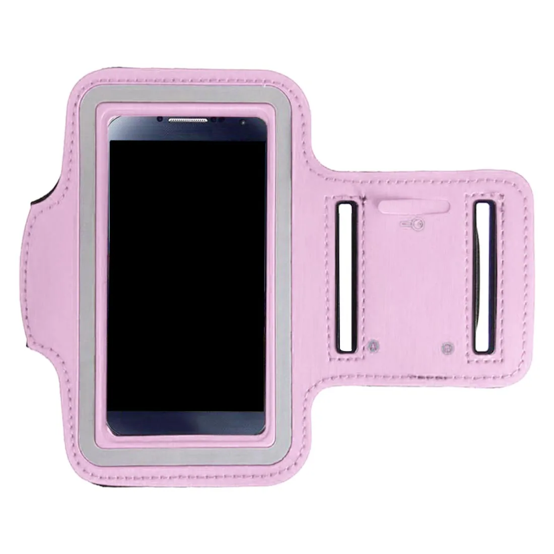 Pink Новые сумки для бега для мужчин и женщин, нарукавная повязка с сенсорным экраном для сотового телефона, чехол для телефона, спортивные аксессуары для смартфона 7 Plus - Цвет: Pink