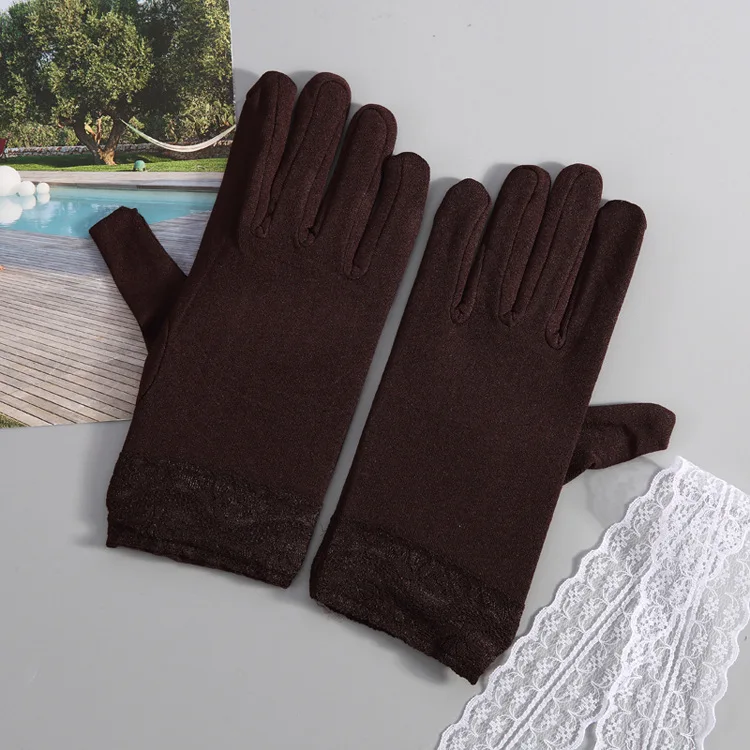 22cm Women Men Thermal Elastic Short Gloves Riding Dance Drama Performance Props Party Supplies Christmas|Мужские перчатки| |