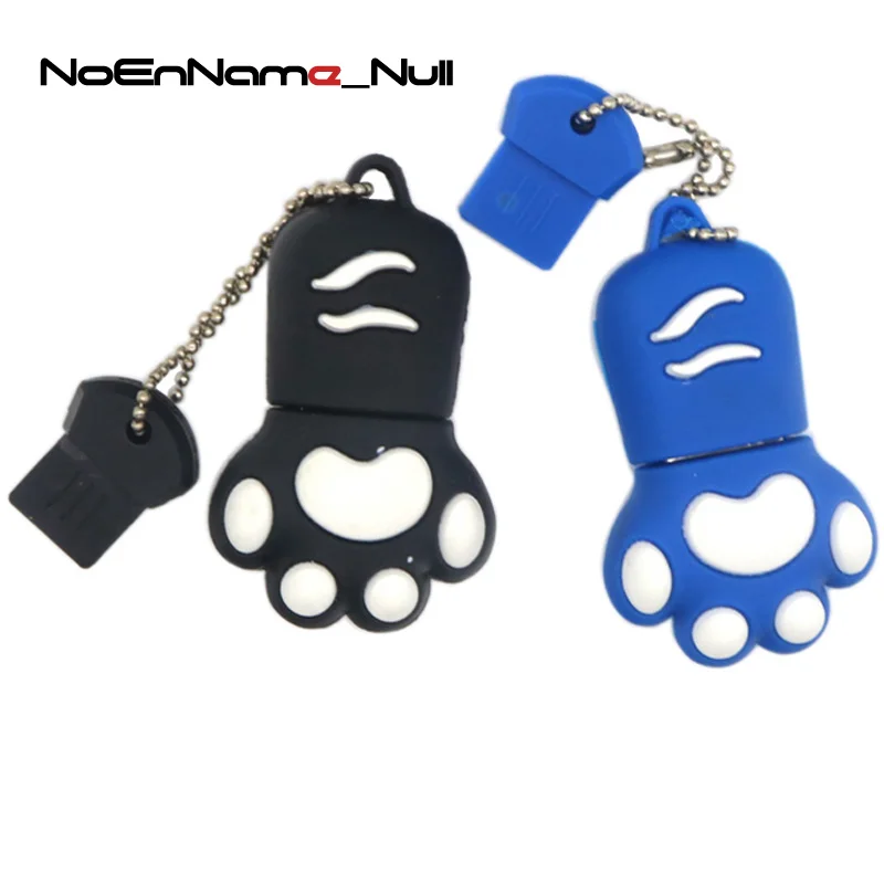 USB 2.0 Flash Drive pen driver 8GB 16GB Cartoon Cat paw shape 32GB Flash Pendrive Memory Stick Pen Thumb Drive Gift